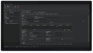 screenshot di come si visualizzano le giacenze in magazzino da pannello WMS con; codice articolo, nome articolo, tipo di articolo, categoria merceologica, lotti, ecc