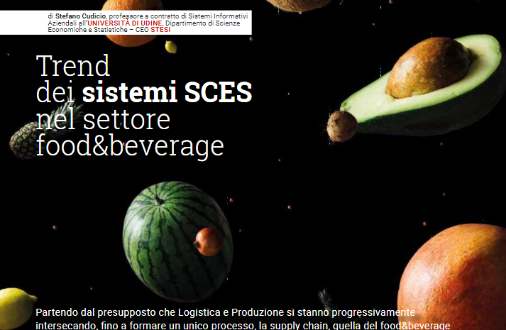 Logistics Management – Stefano Cudicio Talks About The Trend Of SCES Systems In The Food & Beverage Sector