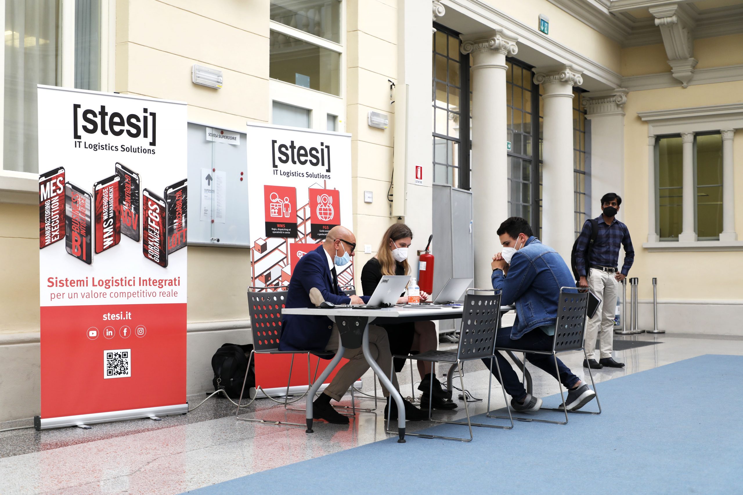Stesi participates in the Placement Wednesday at the University of Udine
