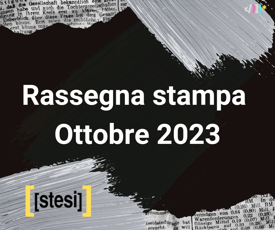 Rassegna stampa Ottobre 2023