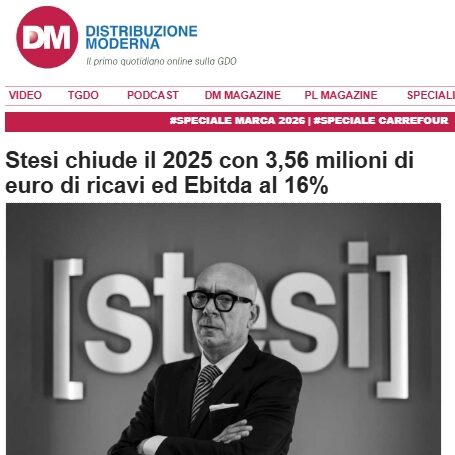 Stesi chiude il 2025 con 3,56 milioni di euro di ricavi ed Ebidta al 16%