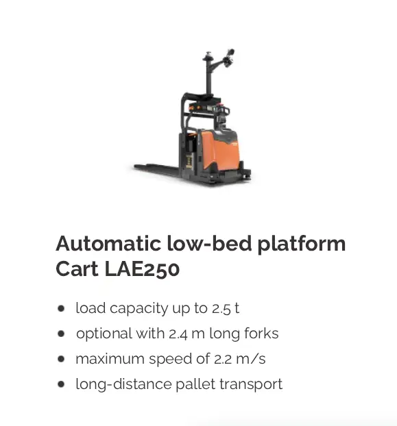 Automatic low-bed platform cart