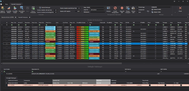 IT and OT: WMS software 'silwa' interface